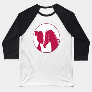 Horse Lover Girl Baseball T-Shirt